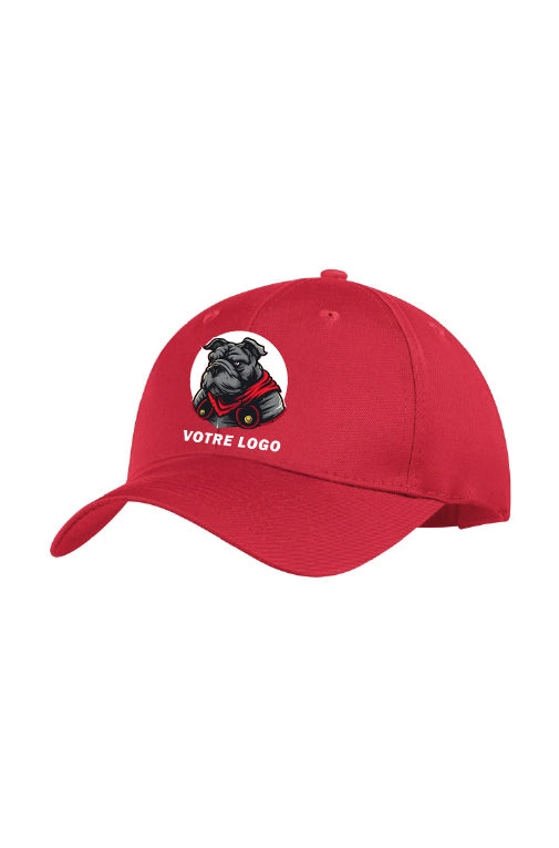 casquette coton logo
