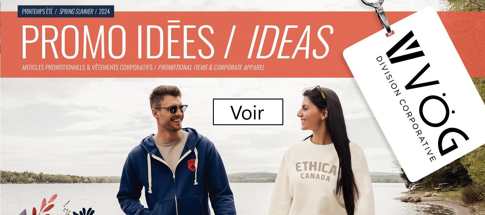 Vetements et accessoires personnalises Corporation Vvog corporatif