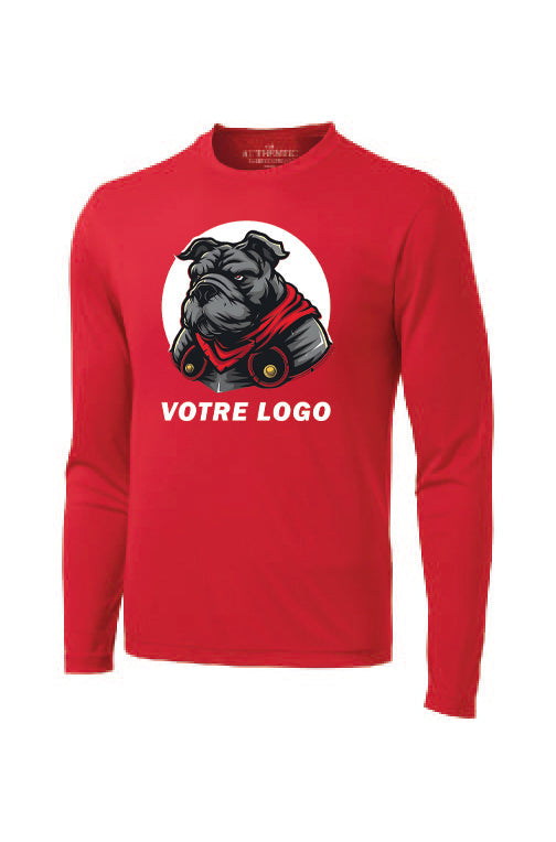 Chandail manche longue sport Logo