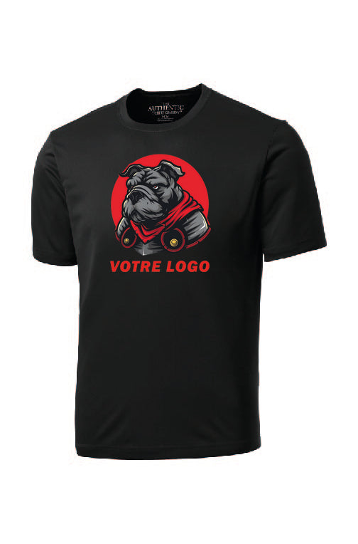 Chandail manche courte sport Logo