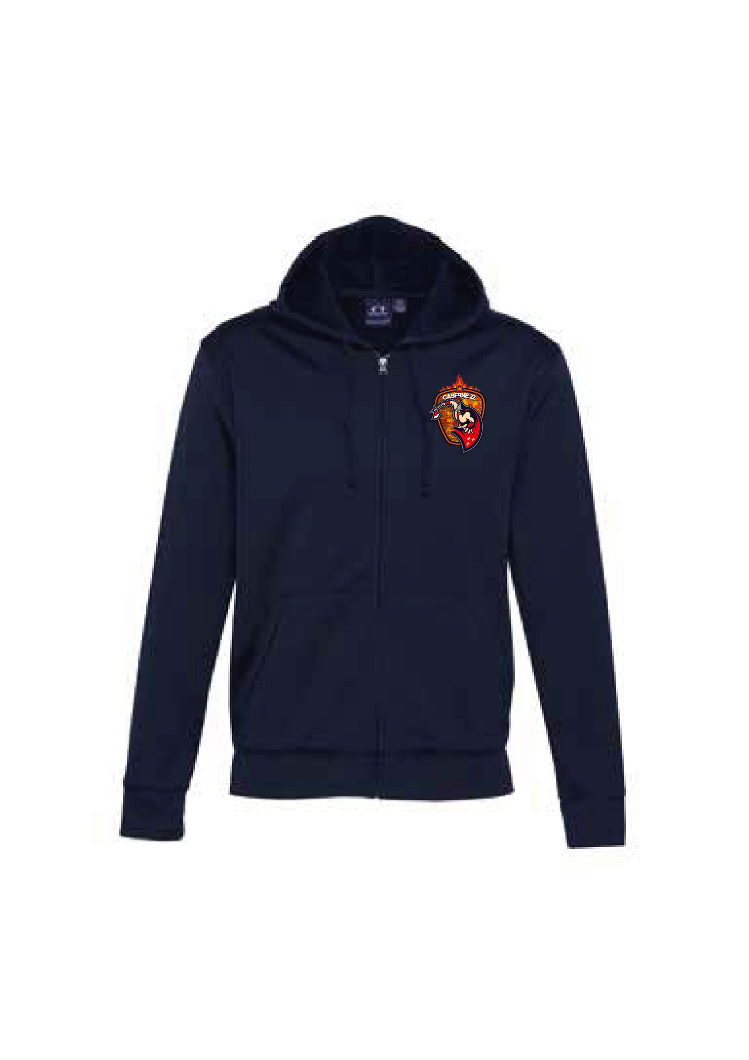 Sweat à capuche zippé pour homme Hype Caserne 22